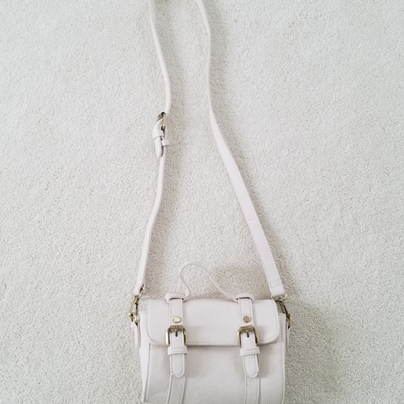 Anthropologie Handbags - Anthropologie cream/offwhite Convertible Crossbody